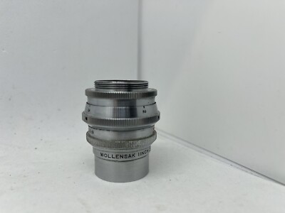 Wollensak 1 Inch (25mm) F/1.9 Cine Raptar Lens - C mount | eBay
