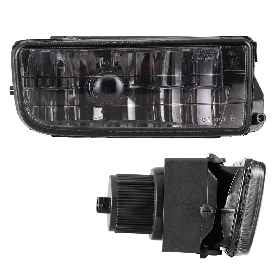 For 1992-1999 BMW 318is/318i Fog Light Driving Lamps Smoke Foto 4 de 4