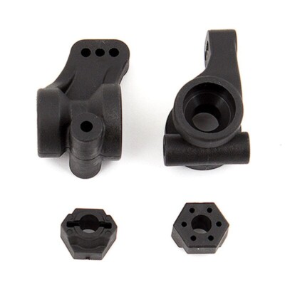 Team Associated 91418 Rear Hubs and Wheel Hexes ProSC10 Trophy Ref DB10