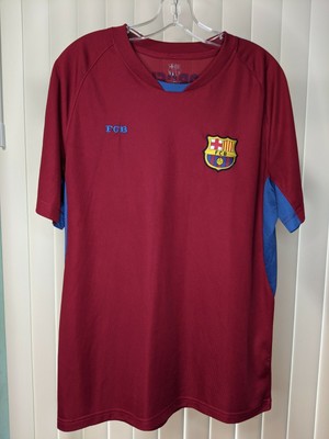 FCB Barcelona Maroon and Blue Jersey 