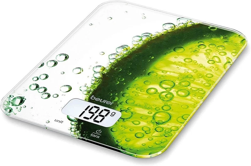Bilancia Pesa Digitale Beurer KS 19 FRESH da Cucina in Vetro 5 Kg, fotografia 4 di 7