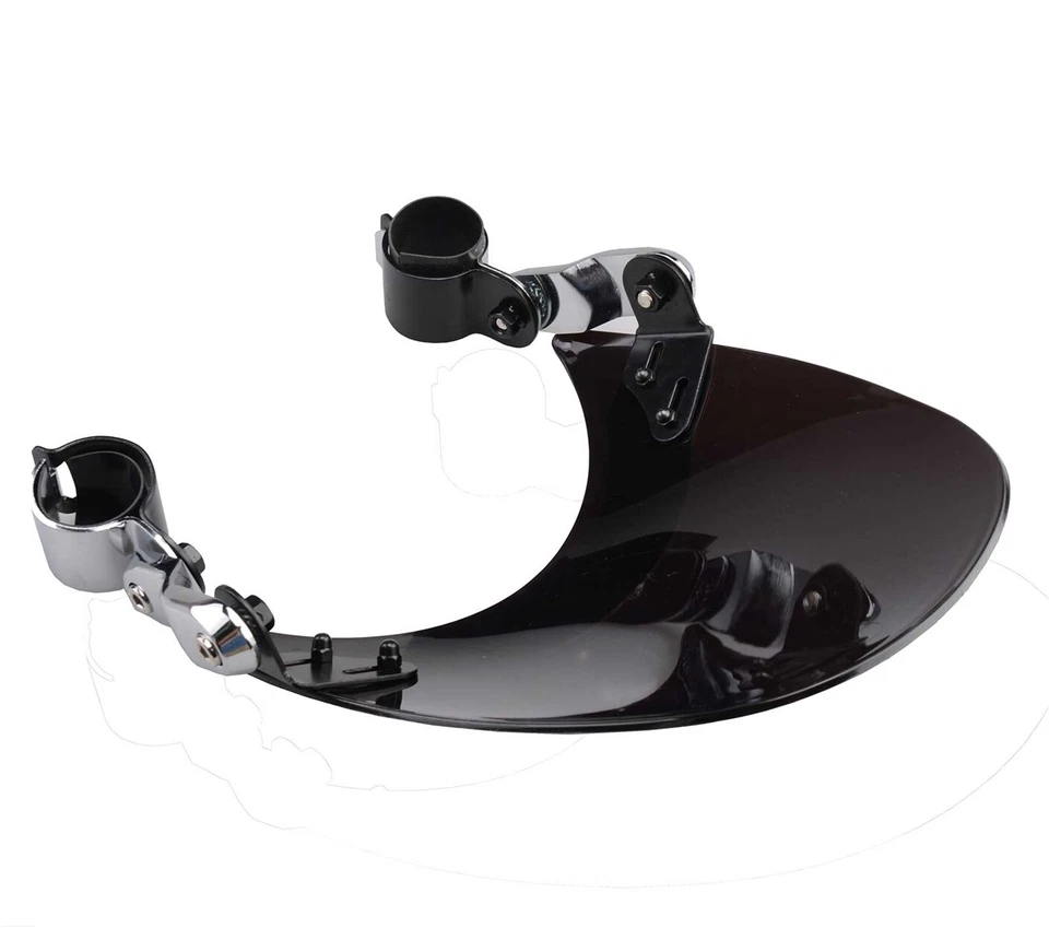 Parabrisas negro de EE. UU. para Triumph Adventurer Legend TT Speedmaster Foto 4 de 4