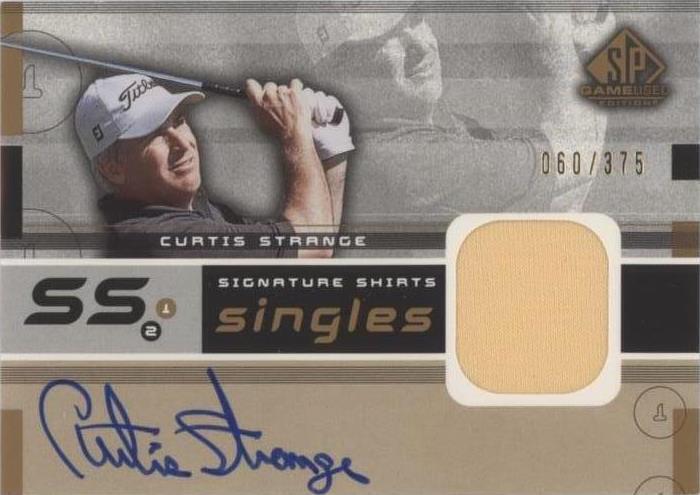 2003 SP Game Used Edition - Curtis Strange #F9S-CS - 1 of 1