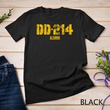 DD-214 US Alumni Distressed Military T-Shirt Unisex T-shirt