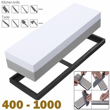 400/1000 Dual Whetstone Waterstone Knife Sharpening Water Wet Stone Sharpener