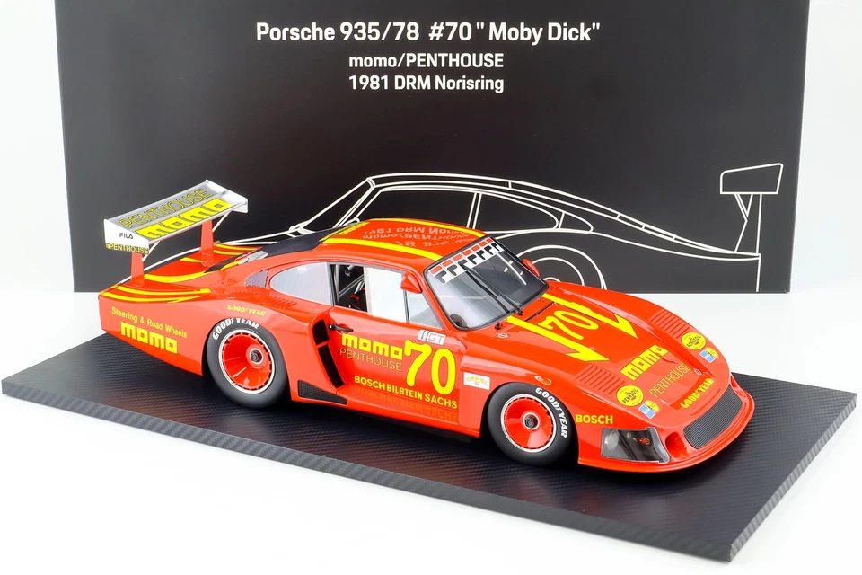 1:12 Tsm Porsche 935/78 Moby Dick #70 Drm Norisring 1981 Momo Penthouse - Immagine 2 di 4