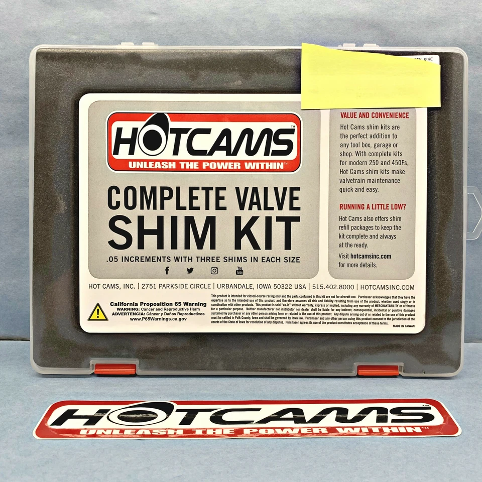 Conjunto de calço de válvula de câmeras quentes 9,48 mm OD 1.20-3.20 1998-2006 Honda RVT1000R RC51 VTR - Imagem 2 de 4