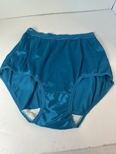 Vintage Wise Buys Maidenform panties Teal size 7 40614