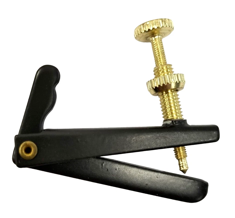 Morsetto per gola profonda in ferro e legno d'acero duro fatto a mano per charra, violoncello, violino, ponte a forma di F, apparecchio in legno, lavorazione del legno  18