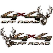 4x4 Camouflage Truck Decal Sticker Deer Hunting For Ford F250 Diesel Super Duty