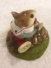 WEE FOREST FOLK MOUSEY'S TRICYCLE RED/WHITE/BLUE  MINT WITH BOX  — photo 5