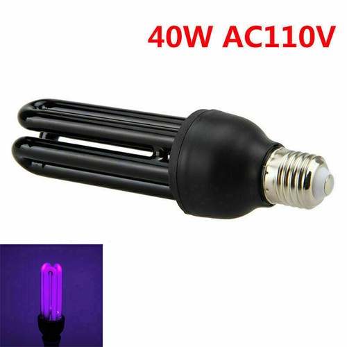 1/3*110V/220V Blacklight Low Energy UV Light Screw Ultraviolet Lamp Bulb E27/E26 - Picture 12 of 13