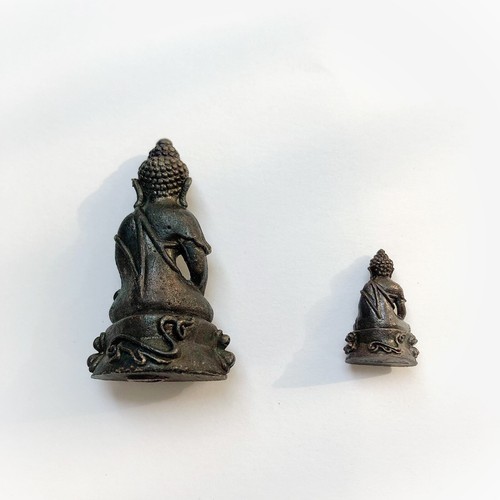 Set of Phra Kring Watchara Rare Statue Magic Talisman Thai Buddha Amulet 2011 - Picture 7 of 11