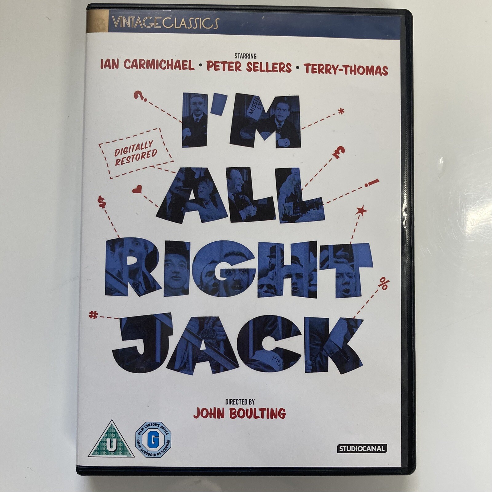 I'm All Right Jack - John Boulting ( Vintage Classics REGION 2 / DVD, 2015)