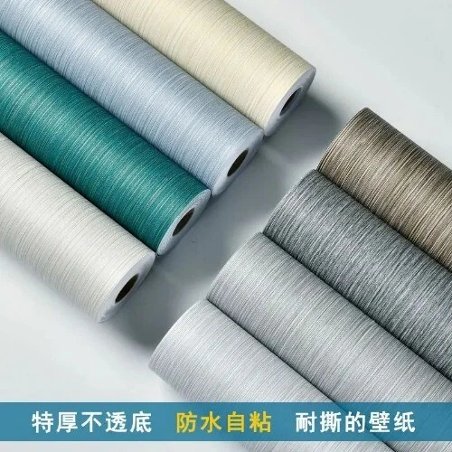 Thickened Wallpaper Self-adhesive Solid Color Background Environmentally Bedroom - Image 4 of 4