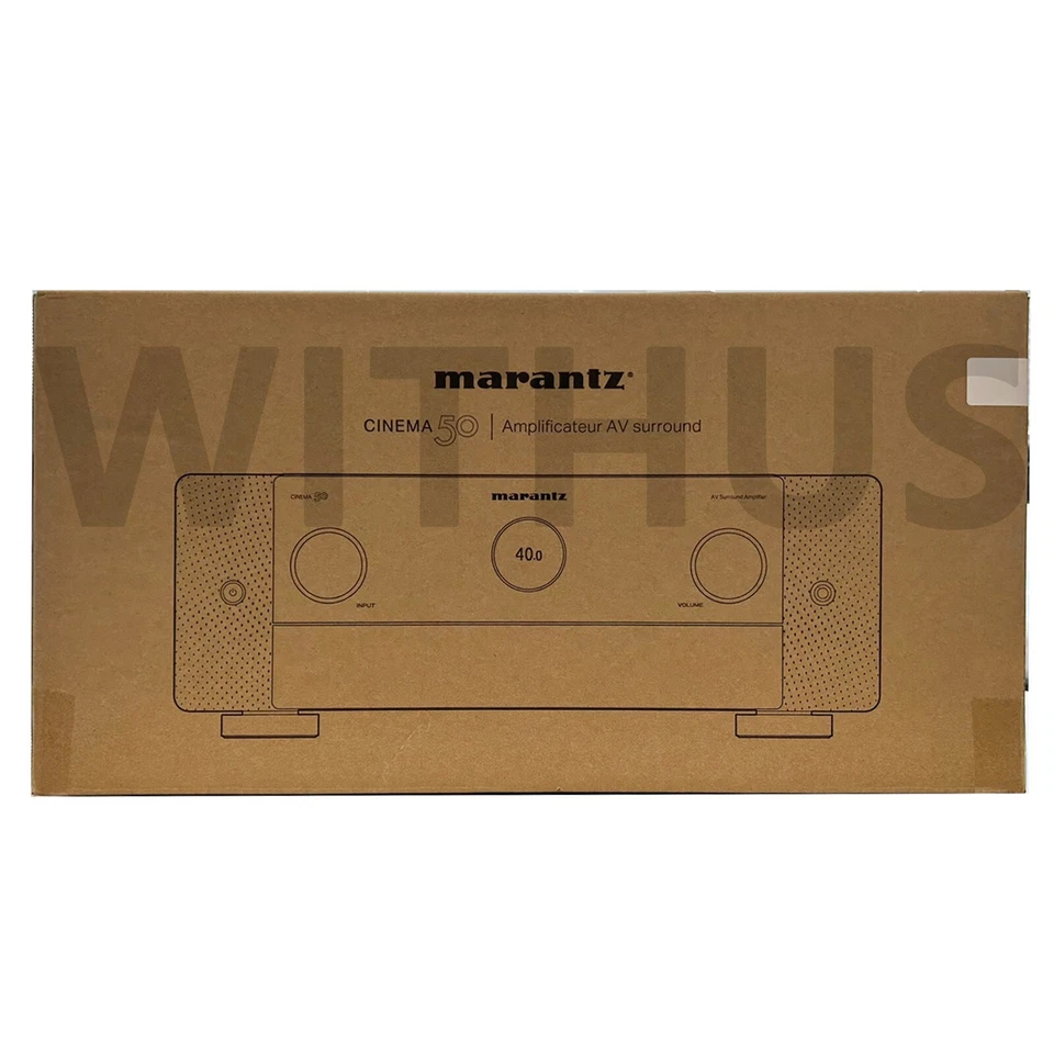 Marantz Cinema 50 9.4CH AV Receiver with 8K Ultra HD HEOS Built-in / Black 220V_ - Image 2 of 3