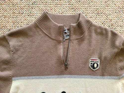 Pearl Izumi Cycling Colorado USA 1/4 Zip Sweater Men's M Embroidered Wool Blend - Picture 8 of 14