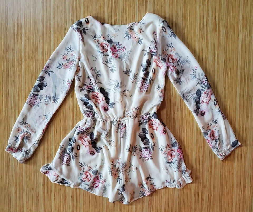 Mameluco Pantalones Cortos Papaya Juniors Manga Larga Forrado Gasa Talla MEDIANA Verano Preown Foto 2 de 4