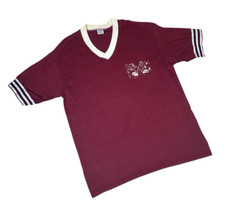 VTG Maroon Jerzees T-Shirt Mens XL Made in USA Cumberland Valley Rod & Custom