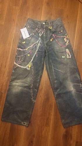 Acne Studios 1981 3D Candy Chain Print Jeans Men | SIZE M