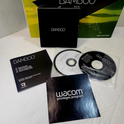 WACOM BAMBOO TABLET & PEN CTL460 Software  Complete Open Original Box Never Used