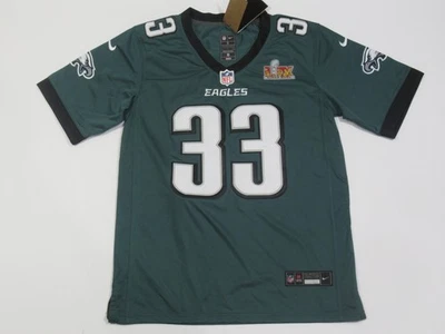 NIKE Cooper DeJean Philadelphia Eagles Super Bowl 59 LIX Game Jersey Midnight Green