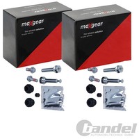 2X Maxgear FÜHRUNGSHÜLSEN-SATZ Bremssattel Hinten Passend FüR Hyundai H-1 I30 IX