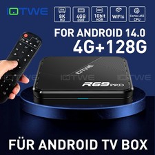 2026 Android14 Smart TV BOX WIFI6 32/64/128GB Netzwerk Media Player Octa Core DE