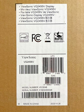 Viewsonic VG2456V 23.8" USB-C LED LCD Monitor 1080p VG2456V            BRAND NEW 