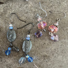 Set of 29 Handmade Dangle Earrings- Horse, Mushroom, Dragonfly — photo 7
