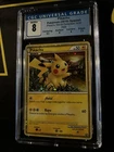 Pikachu (Spanish) PW4 Pikachu World Collection Holo CGC 8 Japanese Back