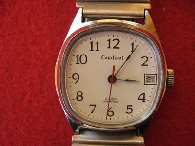  CARDINAL POLJOT 2614.2H Vintage Soviet Mechanical Wristwatch 17 jewels USSR