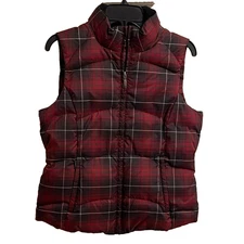 Eddie Bauer Premium Goose Down Puffer Vest Women’s Petite Small Warm Winter PS