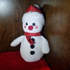 Little Town Timeless Toys Snowman Plush Christmas Decoration