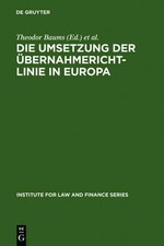 Theodor Baums Die Umsetzung der Übernahmeric...