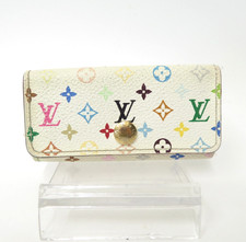 Authentic LOUIS VUITTON Monogram Multicolor Multicles 4 Ring Key Case F 47831