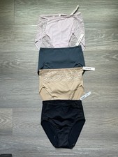  86 Soma Panty Lot 4 Pairs Small Vanishing Edge Brief No Show NWT   
