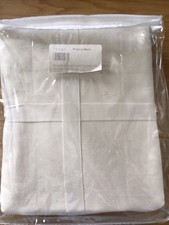 Pottery Barn Broadway Rod Pocket Curtain 2 panels IVORY 50" x 84"