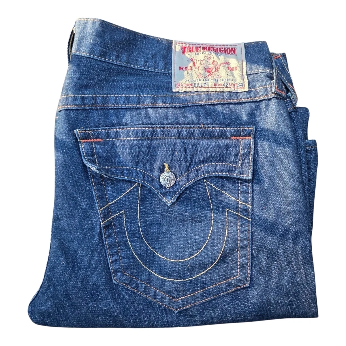 Джинсы True Religion Billy Super T In мужские джинсы - огромный