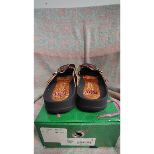 Elite by Corkys Damen braun Multi Bump Toe Slipper Clog Größe 9 - Bild 7 von 8
