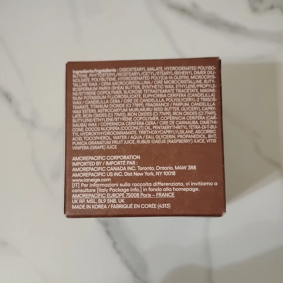 Máscara para dormir labial LANEIGE hidratación intensa cacao caliente ¡¡¡¡NUEVA!!!!️ Foto 3 de 3