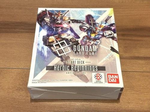 BANDAI Gundam Card Game Start Deck Heroic Beginnings [ST01] 1 Deck (50 Cards)