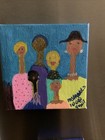 Fascinating Primitive paintings Small Refrigerator Magnets great gift  2pcs — photo 3