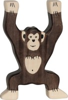 Schimpanse, Stehend Ca. 9 X 2,3 X 13 Cm, Holz, Per StüCk Deutsch 2025