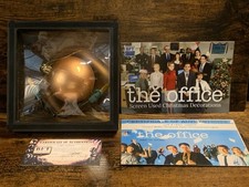 The Office Screen Used Christmas Ornament & Lights COA Dundee Mifflin