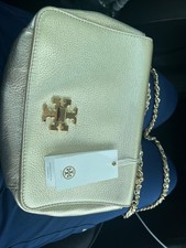 TORY BURCH GOLD HANDBAG  Brand new with tags