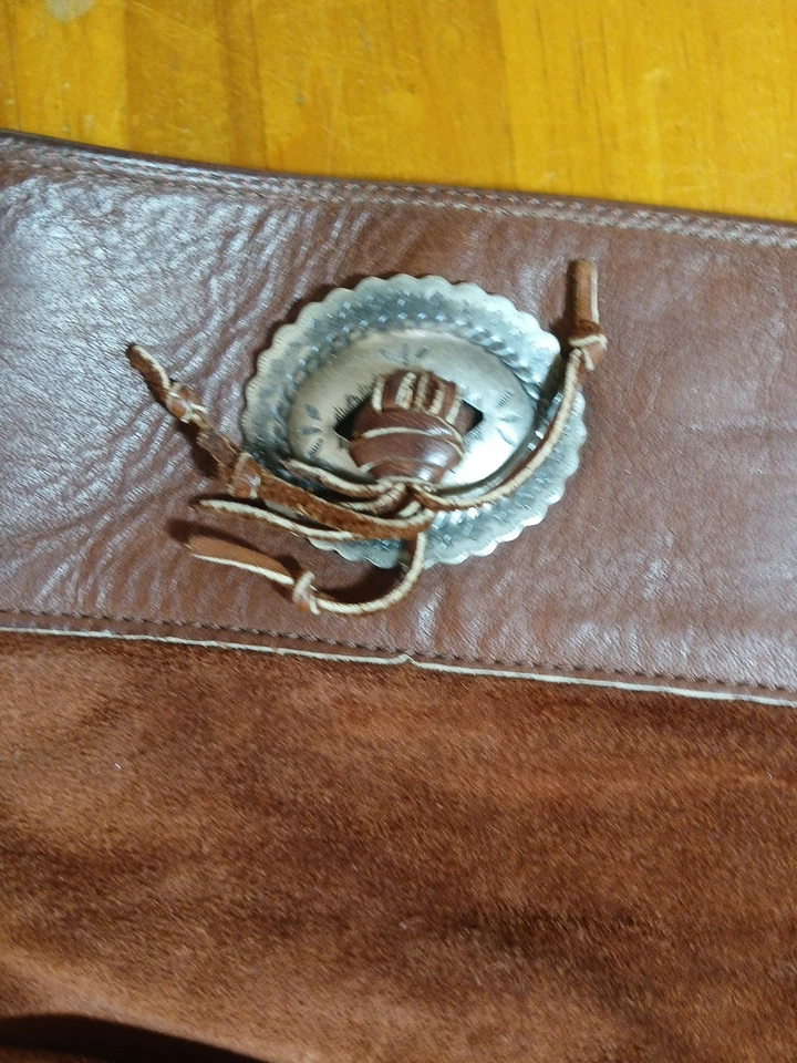 Botas de Vaquera de Colección Zodiac Nativas con Flecos 7 M Hechas en EE. UU. Plateadas Hardware Tacón Alto Foto 2 de 4