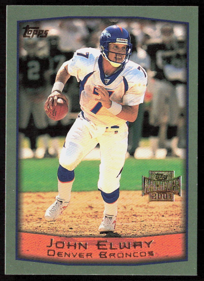 1999 Topps John Elway Topps Collection