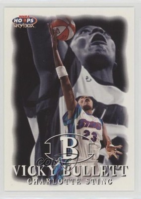 1999 WNBA Hoops Skybox Vicky Bullett #21 2yi