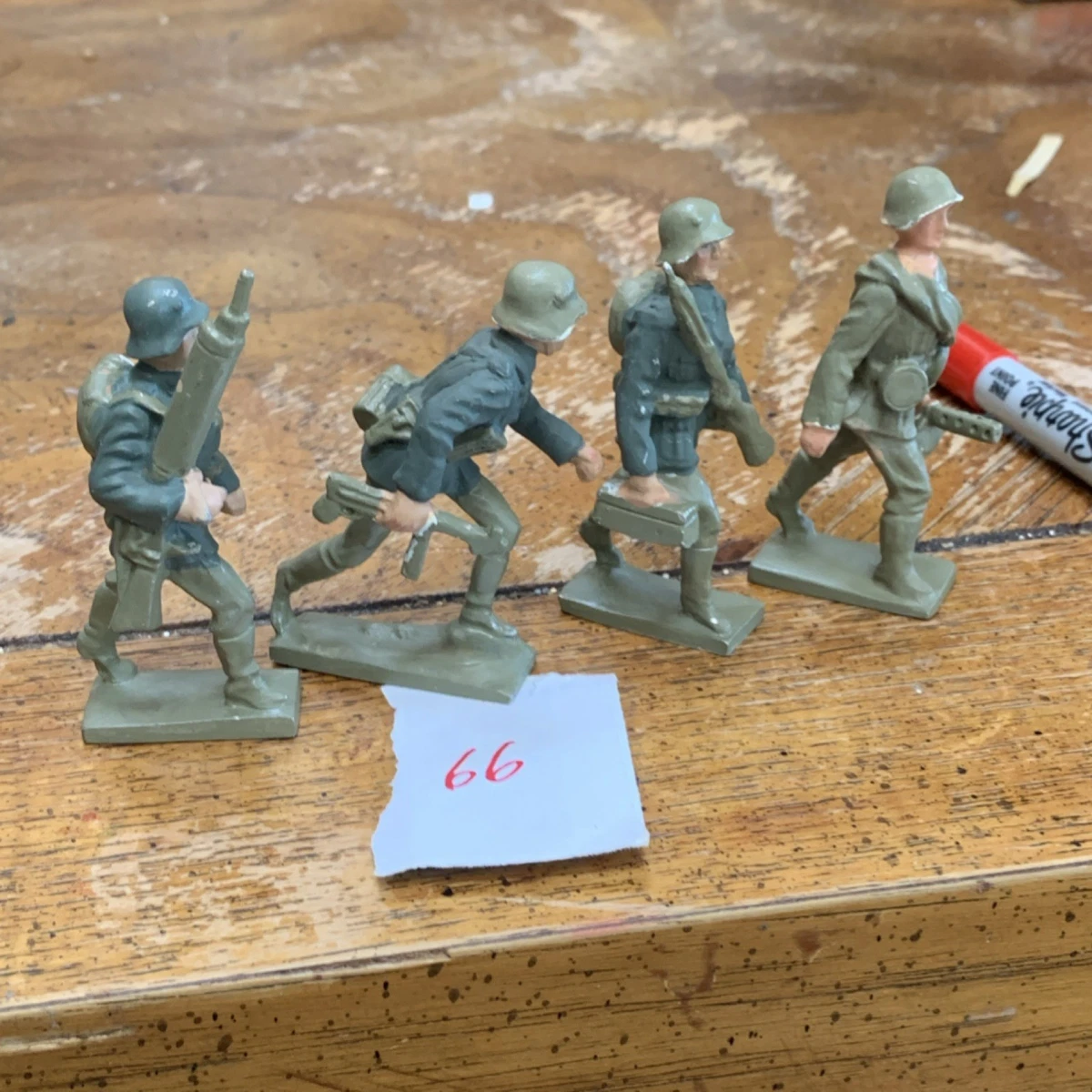 Figurines Soldats Airfix 1/72 - Infanterie Britannique WW2 (49 Pièces) - Occasion - Échelle 25mm